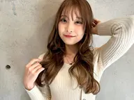 【学割U24👩🏻‍🎓🫶🏻】カット＋コテ巻き風デジタルパーマ꩜＋超音波TR 🪄￥11000ミニモ学割🎀