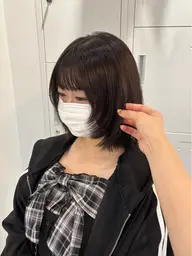 前髪+顔周りカット☘️