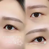 【🍉2回目までOK🌿】ラッシュリフト(まつ毛パーマ)×アイブロウワックス(デザイン自由)