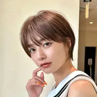 【前髪・顔まわりのうねりに🌀】似合わせショート+自然な部分縮毛矯正