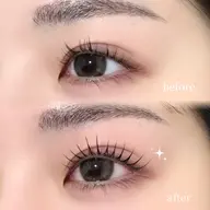 【当日予約限定】まつ毛パーマ+ブラックティント👀♥(マスカラパーマ)