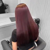 【🎀💖🌟大人気メニュー🎀💖💫】縮毛矯正+カット+ブリーチなしダブルカラー+高級髪質改善トリートメント