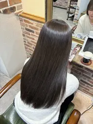 【✨最高級髪質改善カラー✨】ケアカラー+カット+髪質改善Tr