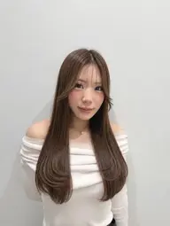 【🩷ゲリラメニュー🎀】艶感カラー＋oggi otto髪質改善トリートメント🪞✨