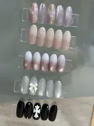 【定額ネイル】上品キレイめ♪魅せる大人シンプル