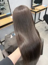 ALLENHAIR東京人気No.1アディクシーorイルミナ+カット+ケア処理剤