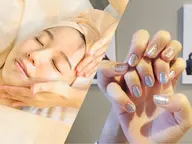 【6月14日限定‼️】同時メニュー✨フェイシャルケア💆♀️&オフ込みハンドネイルワンカラー💅