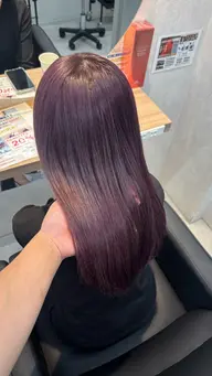 【推しカラーにおすすめ💖🩵】インナーブリーチ+フルカラー¥6,400