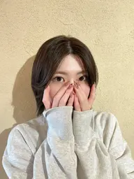 🍉7月平日限定🍉【プチイメチェン】顔回りカット＋フルカラー＋3stepトリートメント🫧 4,400円