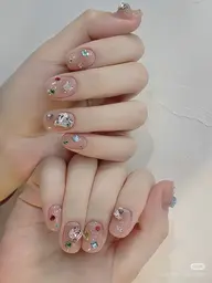《HAND》【自爪オフ無料】ワンカラー➕パーツつけ放題♪