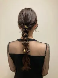 【結婚式やライブ大切な日に🌼.*】ヘアアレンジ