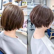 【ショート・ボブ限定】カット+トリートメント+撮影モデル(カラーは後日要相談)
