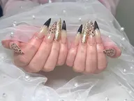 【チップ】長さだし 150分持ち込みデザイン+パーツつけ放題+フォルム形成