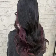 【脱黒髪❣️】カット+イヤリングブリーチダブルカラー+トリートメント🌈