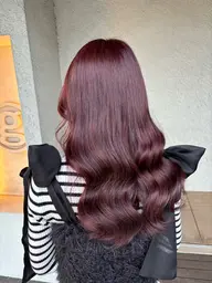 🍒【ブリーチなしダブルカラー】+カット+トリートメント