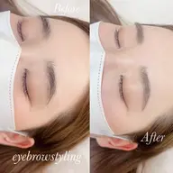 美眉スタイリング【デザイン+ wax脱毛+間引き+メイク】