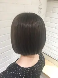ストレートパーマ+カット