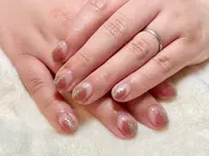 塗りかけネイル