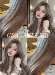 【ケアブリーチでフルブリーチ‼️】+髪質改善ケアカラー🫧+ 3step treatmentでフルケア🍒◎