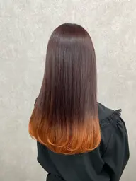 ✨️🌞ブリーチ込み🌞✨️グラデーションカラー➕CMCトリートメント