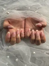🩷新人ネイリスト🩷HANDチークネイル(オフなし)パーツ追加🆗(別料金)
