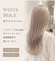 ダブルカラー(ブリーチ込み)
