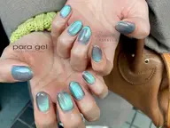 ハンド✋/オフなし【マグネットorキラキラフラッシュネイル🪞💫】市ヶ谷/パラジェル変更可🙆♀️