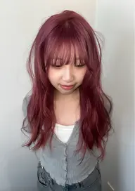 1ブリーチ(リタッチ)+カラー+髪質改善クイックトリートメント