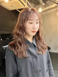 ♡cut➕ブリーチなしダブルカラー➕うる艶トリートメント♡