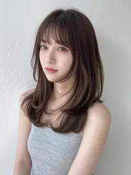 【髪質改善+艶カラー】✨似合わせカット+ 酸性縮毛矯正 + ケアカラー✨