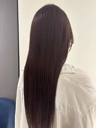 《髪質改善カラー》＋カット＋2ステップトリートメント