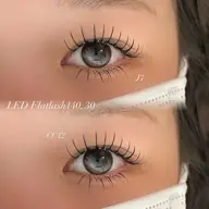 LED下まつげエクステ🌼 20本​〜​40本 ¥2,500​〜​3,500 リピーター様 +¥500