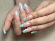 ハンドフレンチネイル(パーツ代別途)