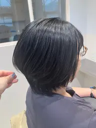 レディースショートカット(顎ラインまでの長さ)