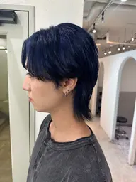 ⚜️メンズカット＋3Dハイライト(ケアブリーチ＋ケアカラー)＋トリートメント🎱