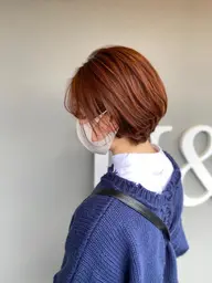 カット+カラー+マイクロバブル