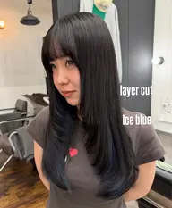 cut + one color + treatment 🖤