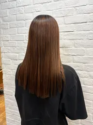 【艶サラ髪へ🎀🫧】縮毛矯正と4STEPトリートメント🌿✨