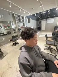 カット+パーマ+3stepトリートメント