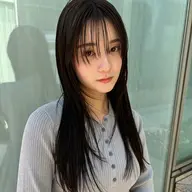 【平日・土曜限定🐋】艶髪酸性ストレート+髪質改善トリートメント✨