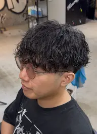 【🪐カットパーマモデル募集中✂️】メンズ波巻きスパイラルパーマ