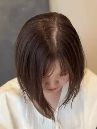 【♡透明感抜群♡】 ブリーチなしダブルカラー＋オンカラー＋COTA 4種生トリートメント(S,B込)
