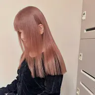 ⛄️【4月限定】⛄️全頭ブリーチオンカラー➕オージュア1️⃣Stepトリートメント🫧