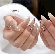【ゲリラクーポン💖1・2日限定】ハンド✨持ち込みアート4本+ワンカラー🎀(※オフ代別途等は詳細情報をご確認ください)