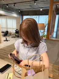 カット＋ダブルカラー＋バイカルテトリートメント🫧