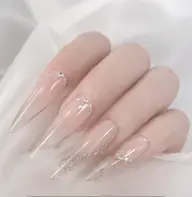 Jr.ネイリストネイル💅💖【長さだし・オフあり】ワンカラー・ラメグラ※補足説明を必ずお読みください