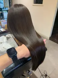 高濃度水素カラー+カット+質感トリートメント