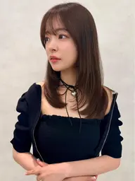 ワンカールで盛れる✨　レイヤーカット＋カラー＋プレトリートメント🇰🇷 120分
