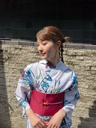 【平日10時〜】浴衣着付け+ヘアセット+フルメイク👘10時より前は早朝料金が別途発生致します🌿