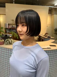 【ブリーチなし】透明感カラー♪